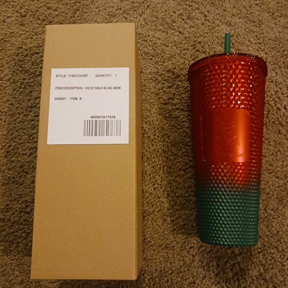 Mickey Mouse Christmas Starbucks® Tumbler with Straw – Walt Disney World